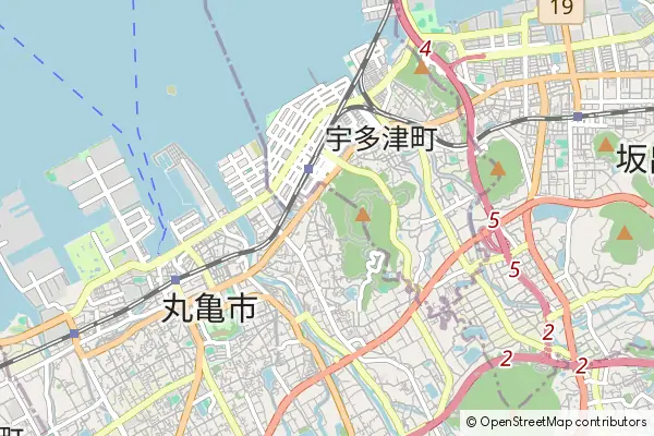 Mapa Utazu-cho