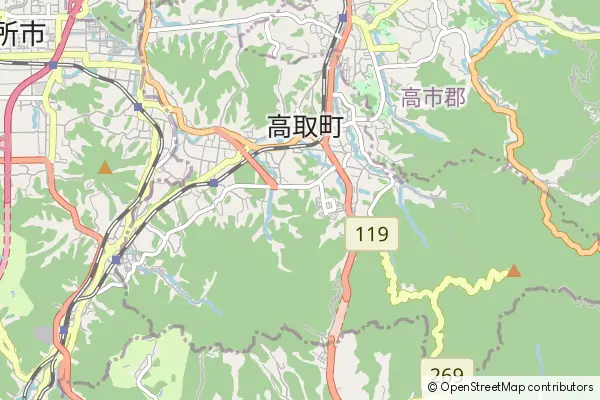 Mapa Takatori-cho