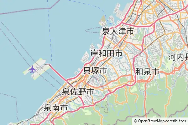 Mapa Kaizuka