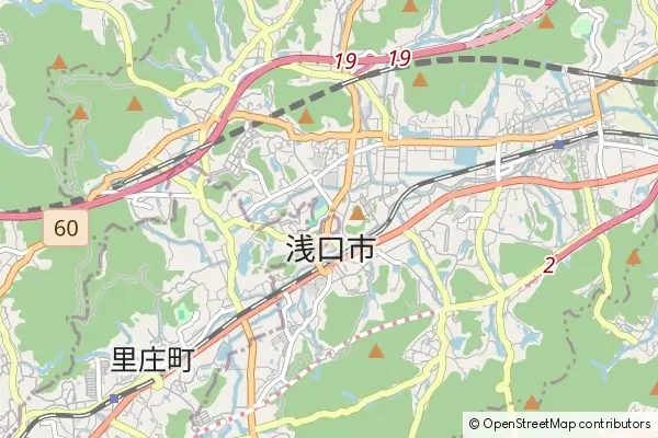 Mapa Asakuchi