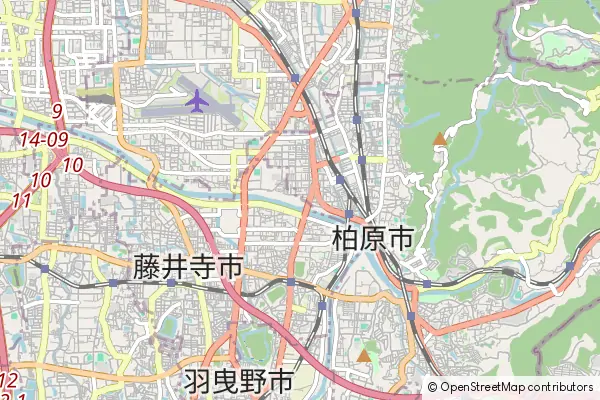 Mapa Kashihara