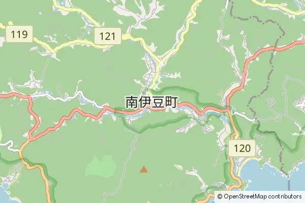 Mapa Minamiizu-cho