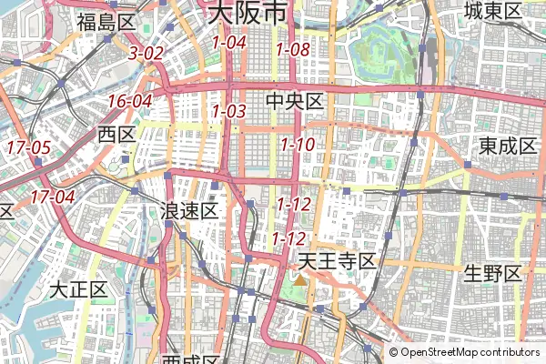 Mapa Nippombashi