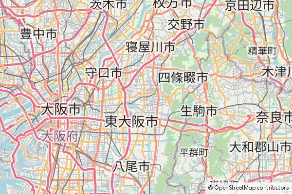 Mapa Daitō