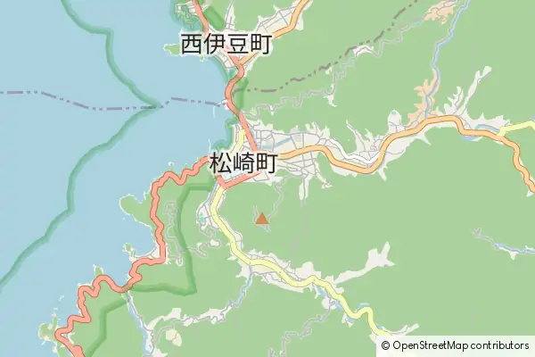 Mapa Matsuzaki-cho