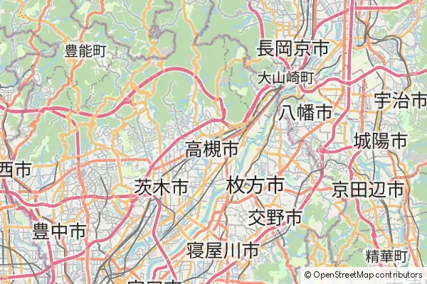 Mapa Takatsuki