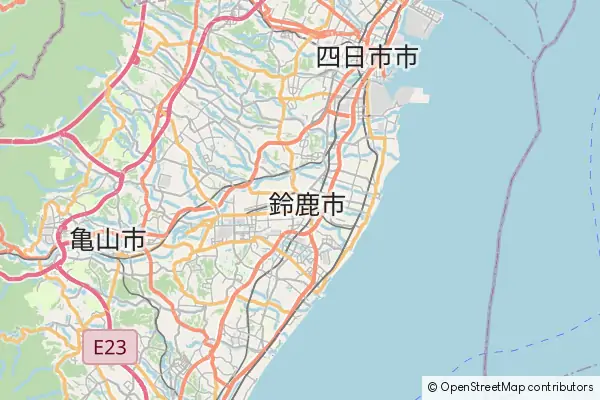 Mapa Suzuka