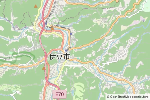 Mapa Izu