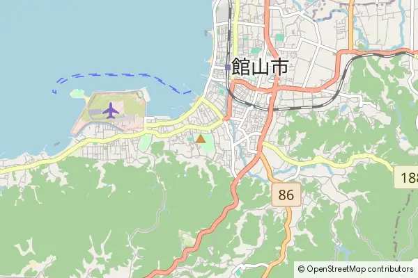 Mapa Tateyama