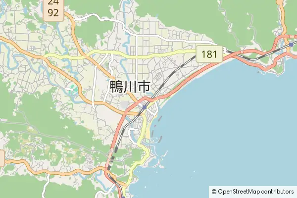 Mapa Kamogawa