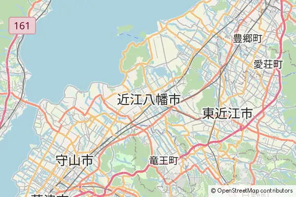 Mapa Ōmihachiman