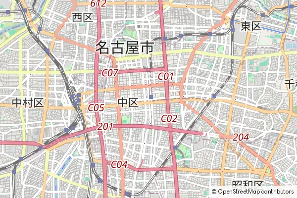 Mapa Sakae