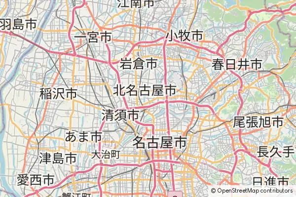 Mapa Kitanagoya