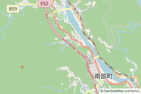 Mapa Nanbu-cho