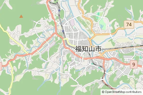 Mapa Fukuchiyama