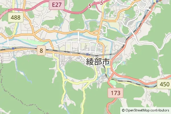 Mapa Ayabe