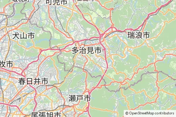 Mapa Tajimi