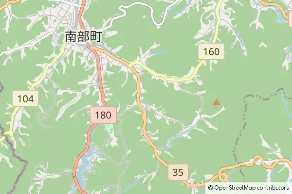 Mapa Nanbu-cho