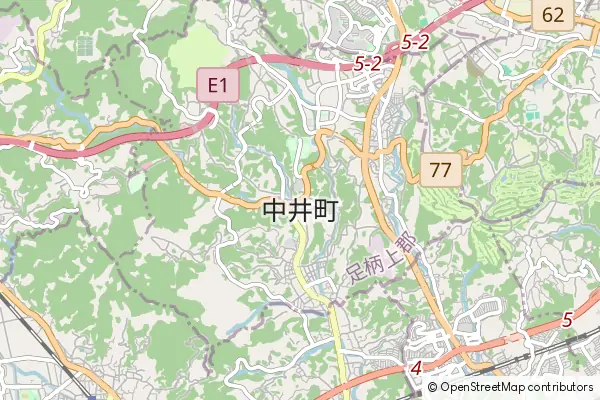 Mapa Nakai-machi