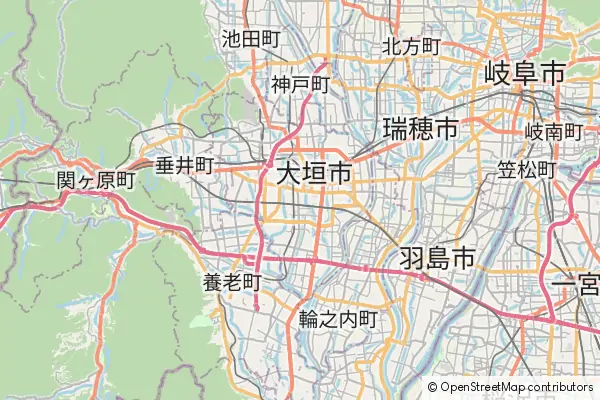 Mapa Ōgaki