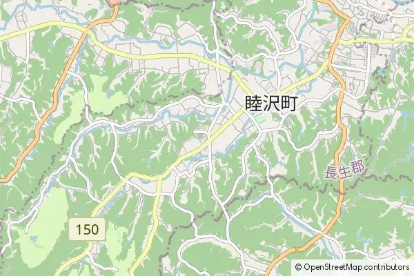 Mapa Mutsuzawa-machi