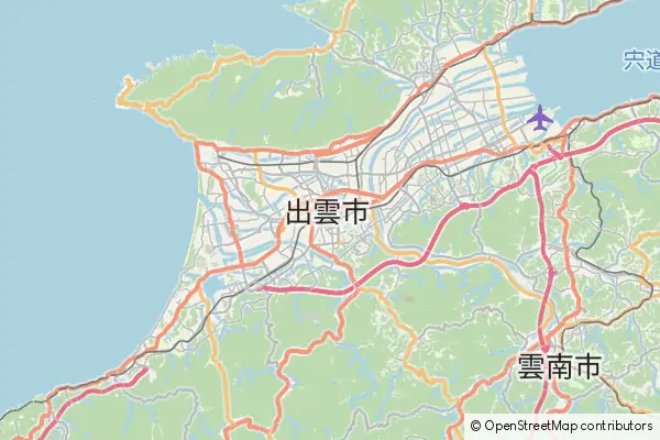 Mapa Izumo