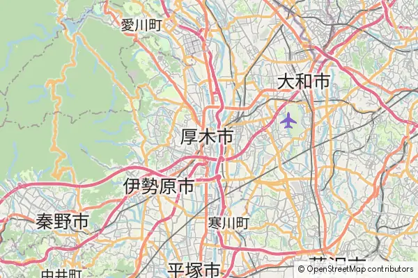 Mapa Atsugi