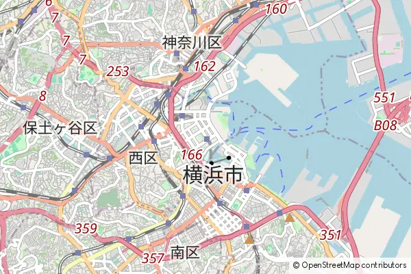 Mapa Minatomirai