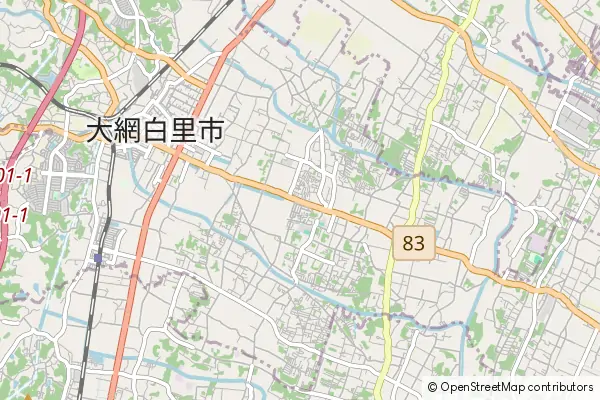 Mapa Ōamishirasato