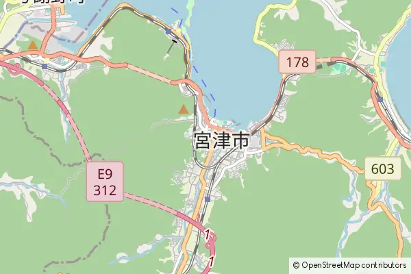 Mapa Miyazu