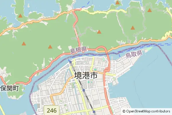 Mapa Sakaiminato