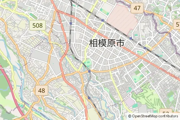 Mapa Sagamihara