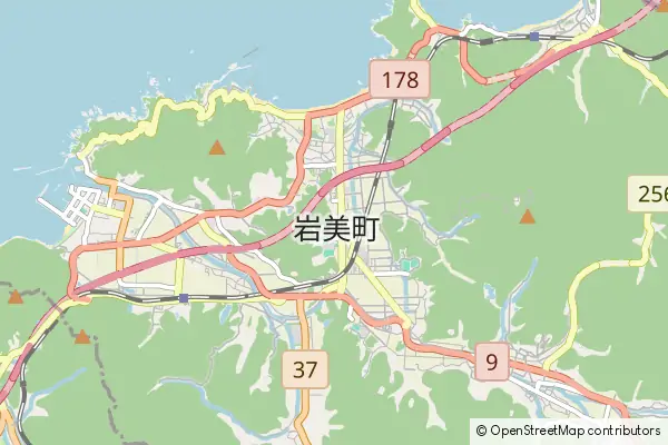 Mapa Iwami-cho