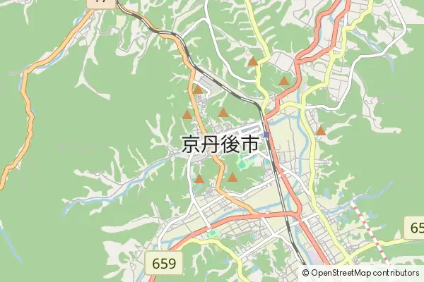 Mapa Kyōtango