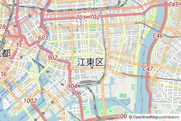 Mapa Koto