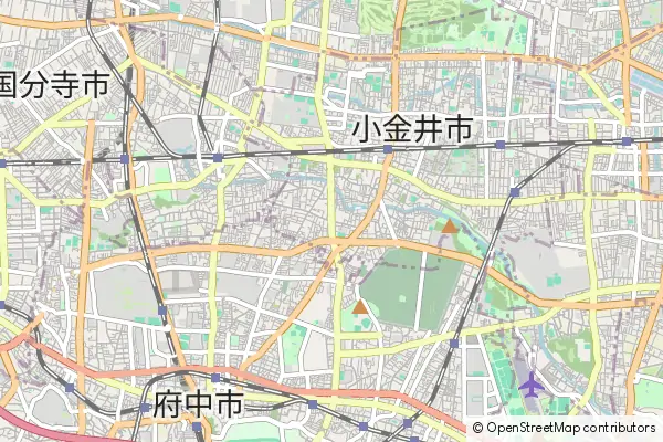 Mapa Koganei