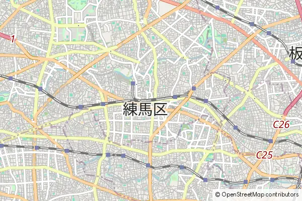 Mapa Nerima