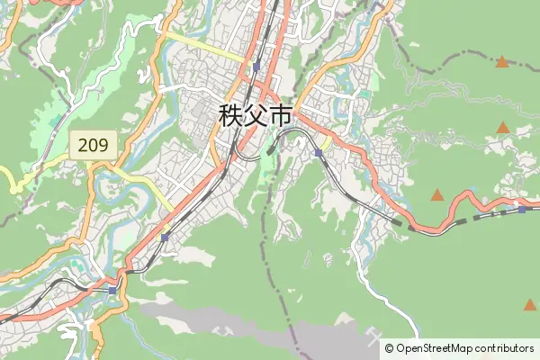 Mapa Chichibu