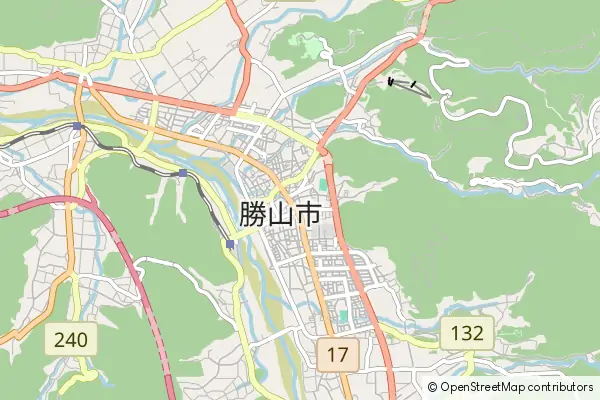 Mapa Katsuyama