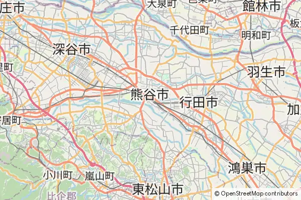 Mapa Kumagaya