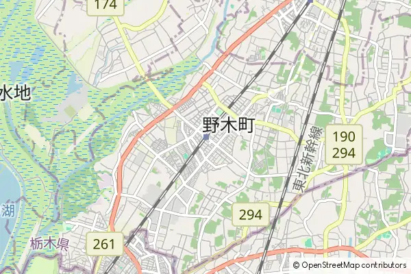 Mapa Nogi-machi