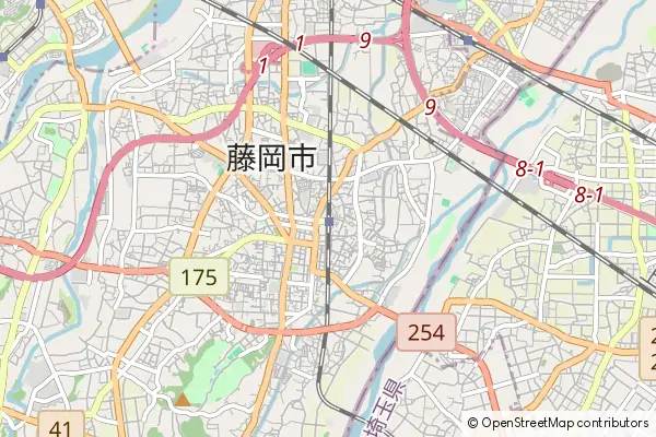 Mapa Fujioka