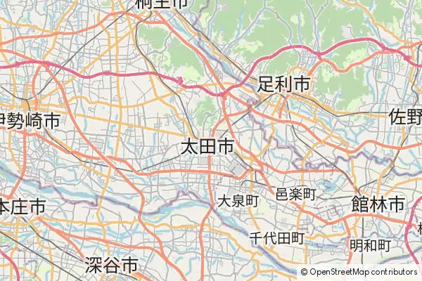 Mapa Ōta