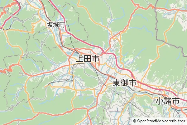 Mapa Ueda