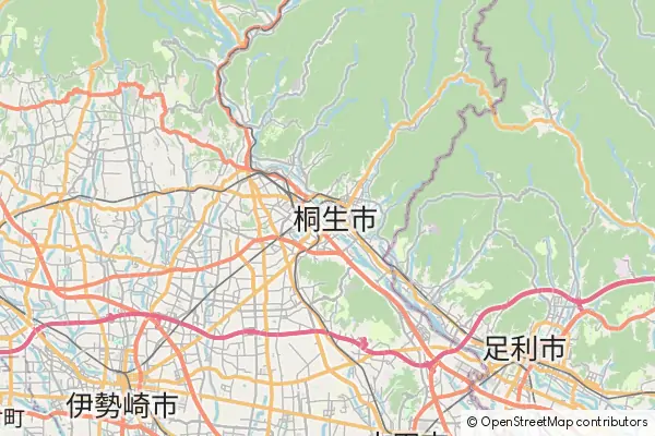 Mapa Kiryū