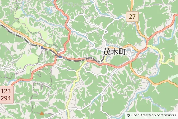 Mapa Motegi-machi