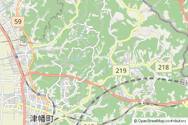 Mapa Tsubata-machi