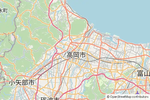 Mapa Takaoka