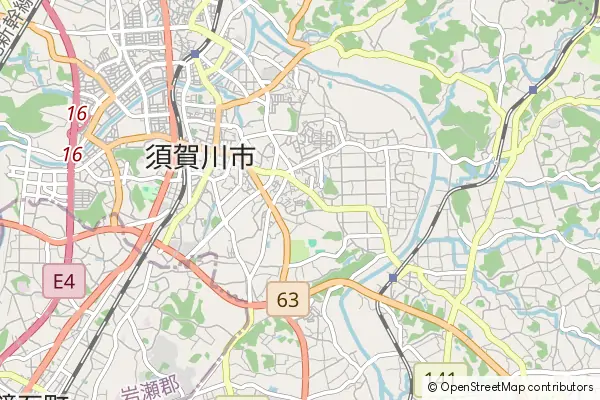 Mapa Sukagawa