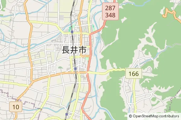 Mapa Nagai